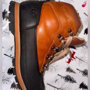 Timberland unisex, black/ brown ,laces rubber front and bottom top leather